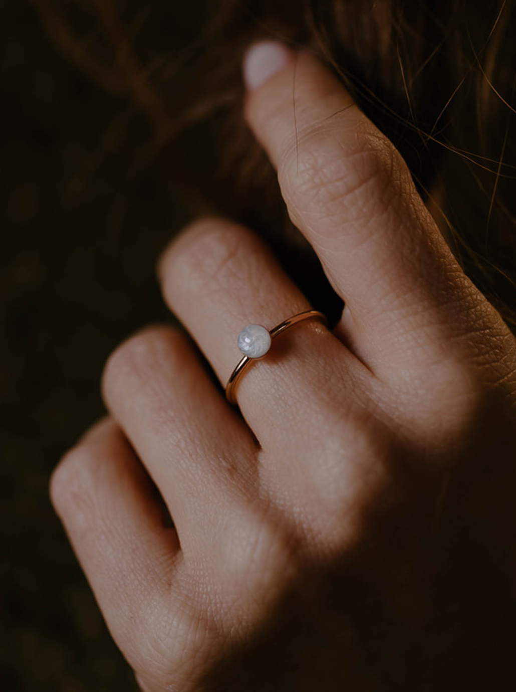 Tiny Circle Ring