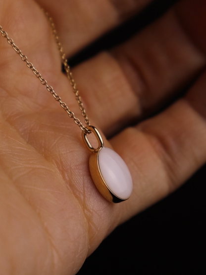 Oval Charm Necklace